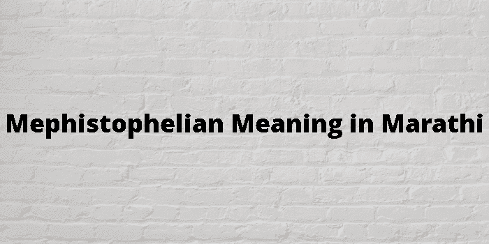 mephistophelian