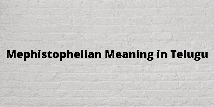 mephistophelian