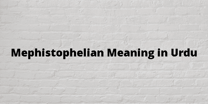 mephistophelian