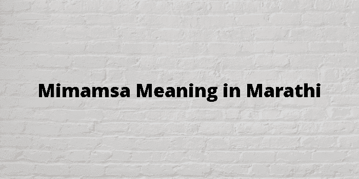 mimamsa