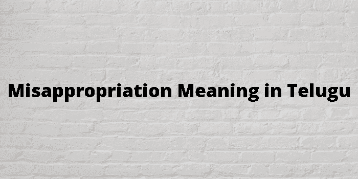misappropriation