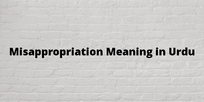 misappropriation