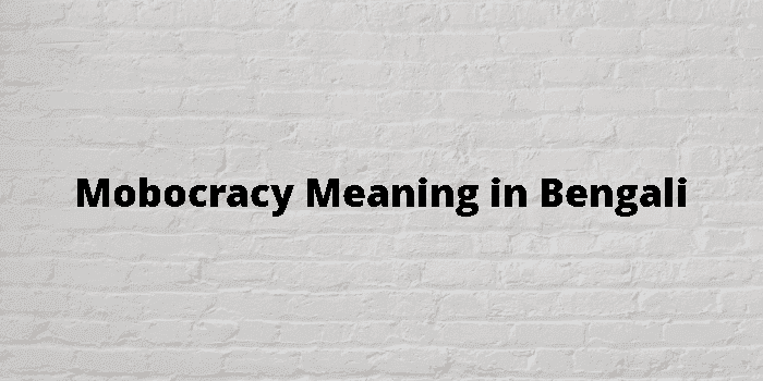 mobocracy