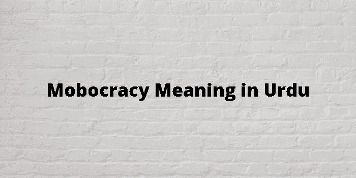 mobocracy