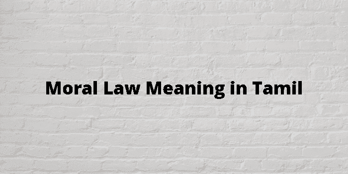 moral law