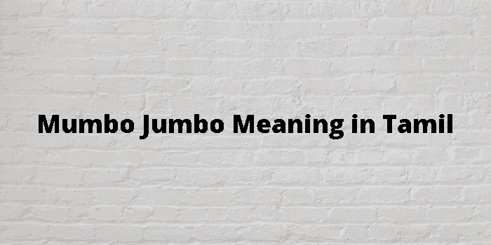 mumbo jumbo