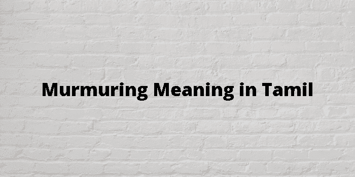 murmuring