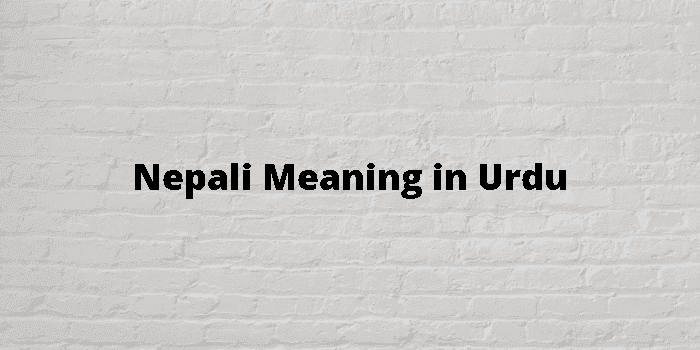 nepali