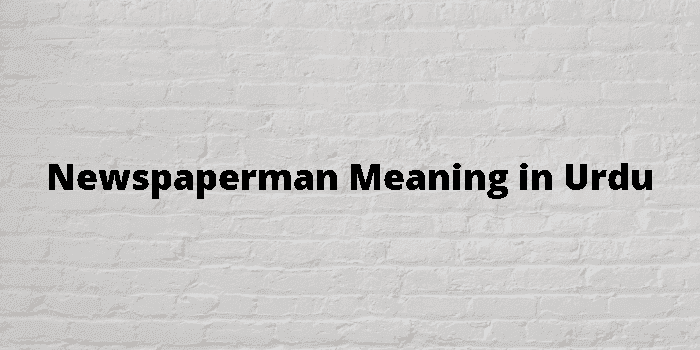 newspaperman