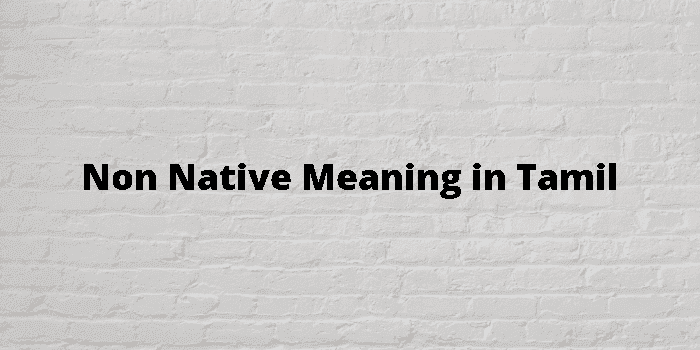 non native