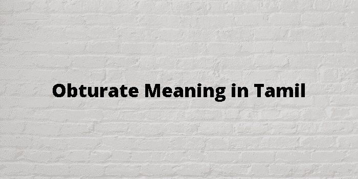 obturate