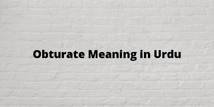 obturate