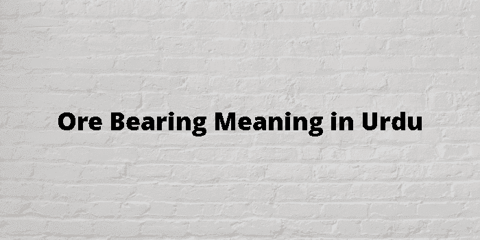 ore bearing