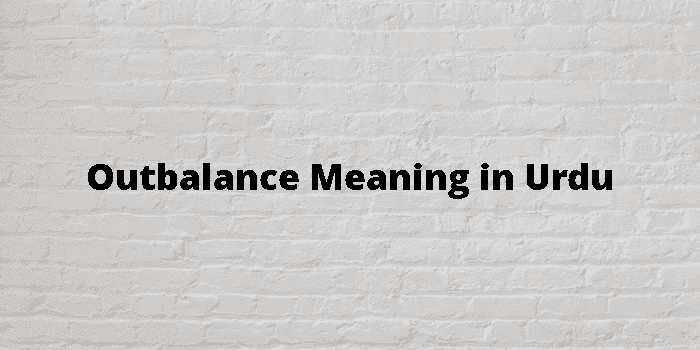 outbalance