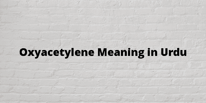 oxyacetylene