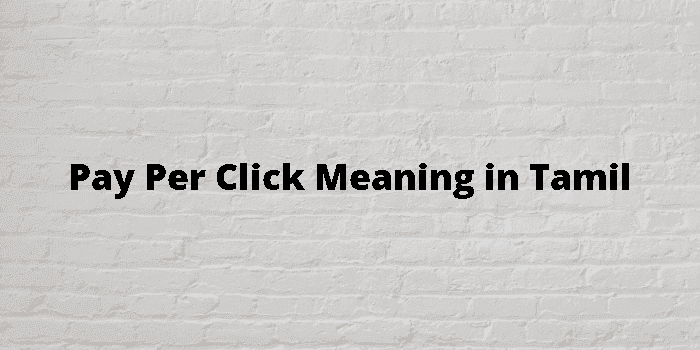 pay per click