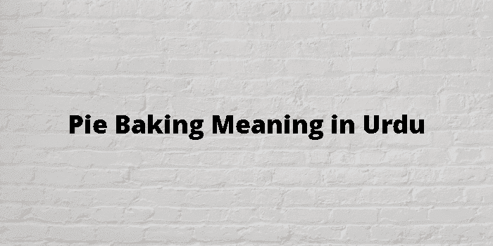 pie baking