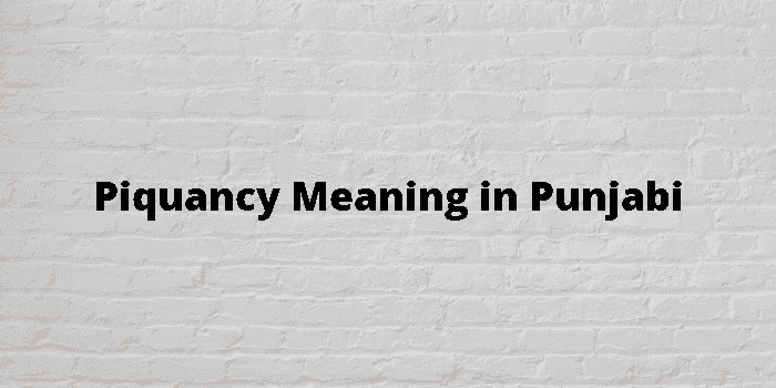 piquancy