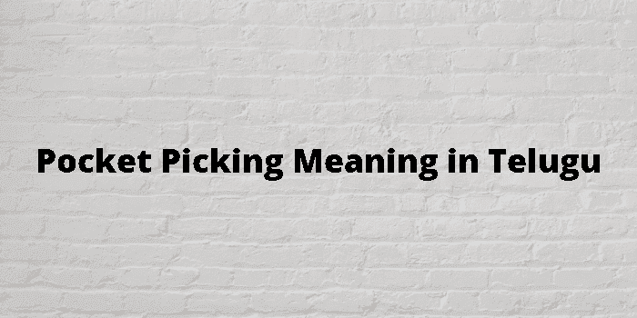 pocket picking