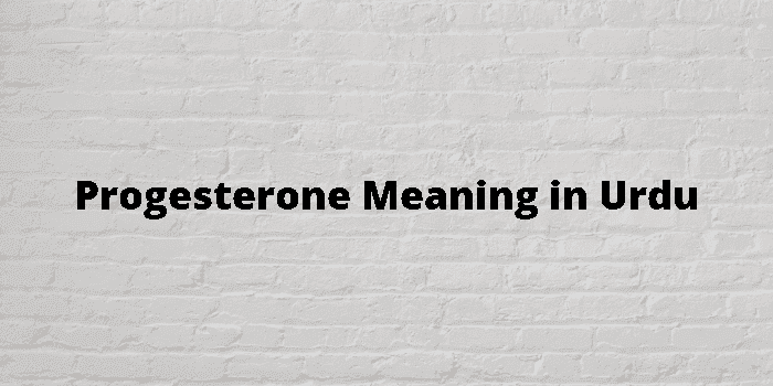 progesterone