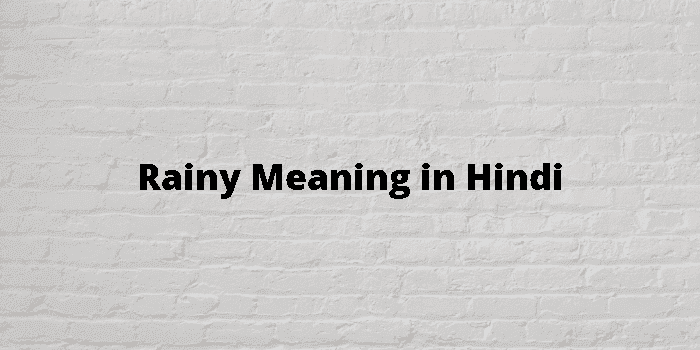 rainy-meaning-in-hindi