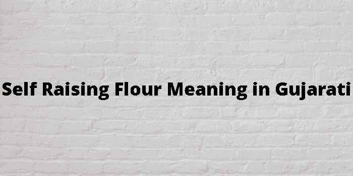 self raising flour