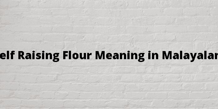 self raising flour