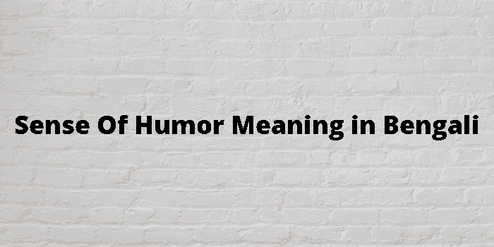 sense of humor