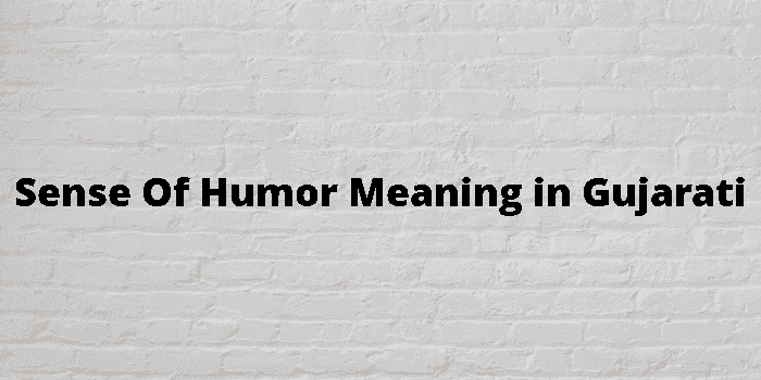 sense of humor