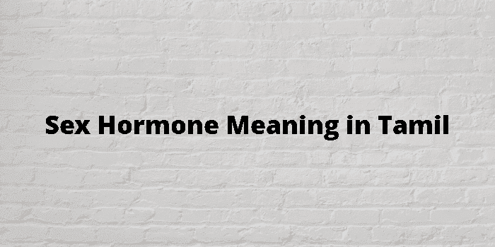 sex hormone