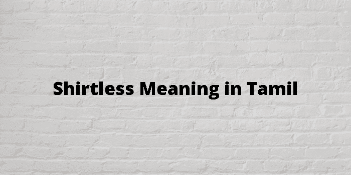 shirtless-meaning-in-tamil