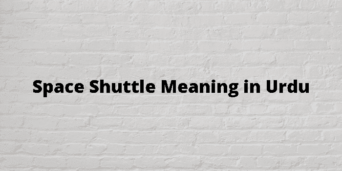 space-shuttle-meaning-in-urdu