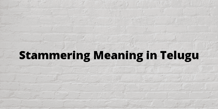 stammering