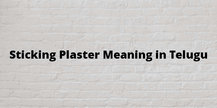 sticking plaster