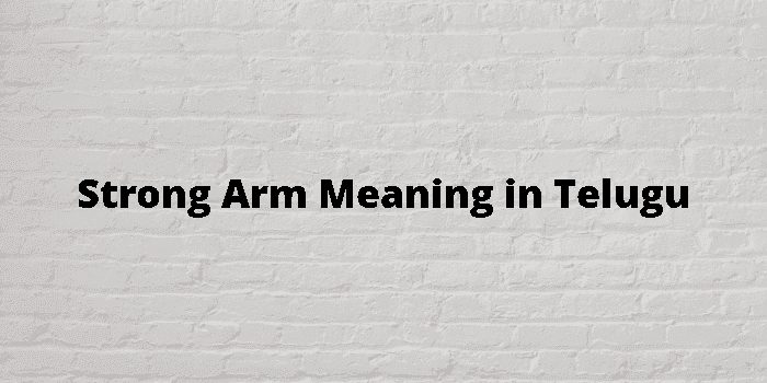 strong arm