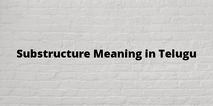 substructure