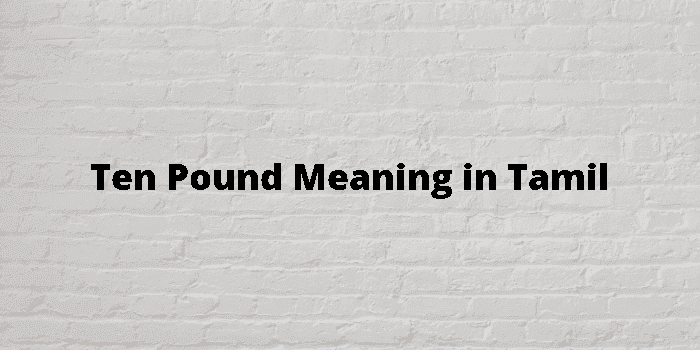 ten pound