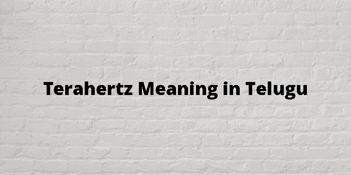 terahertz