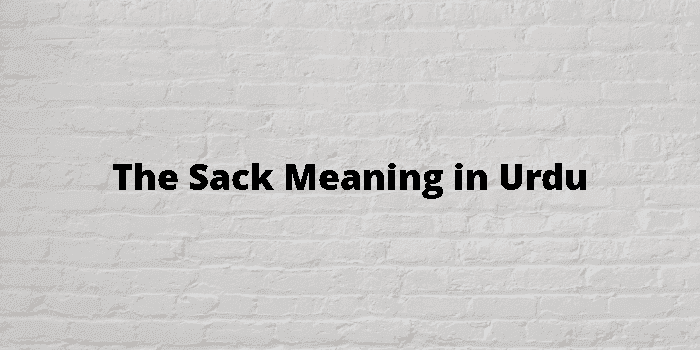 the sack
