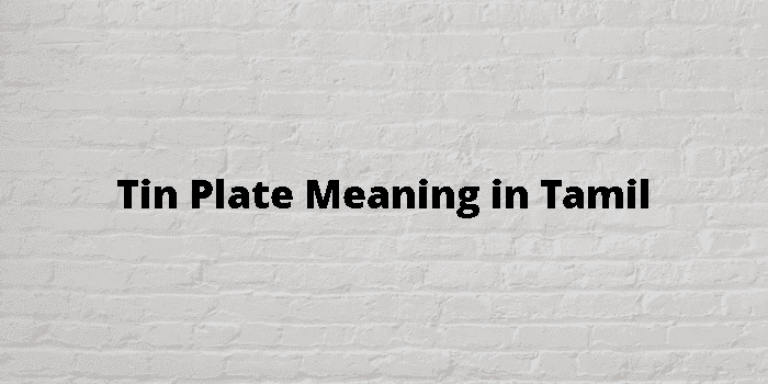 tin plate