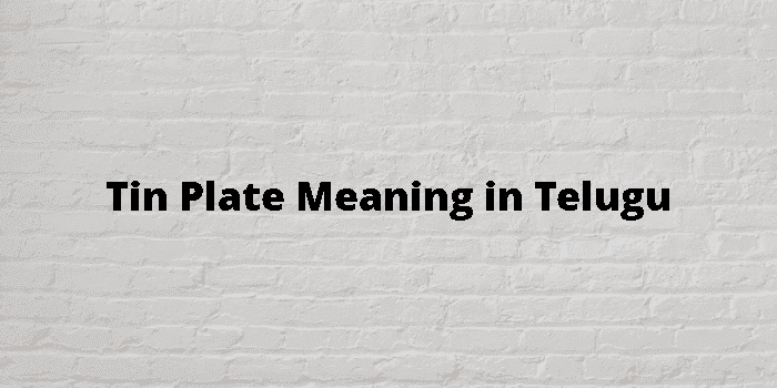 tin plate