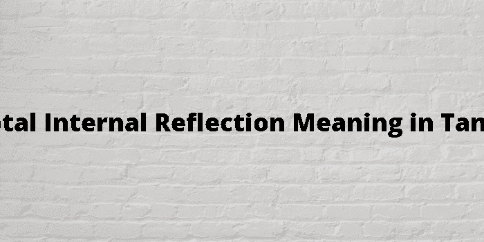 total internal reflection