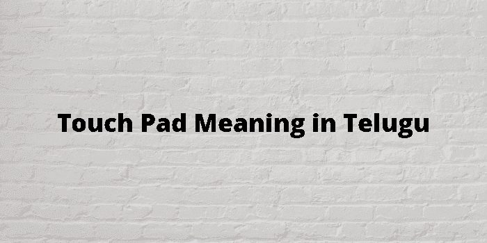 touch pad