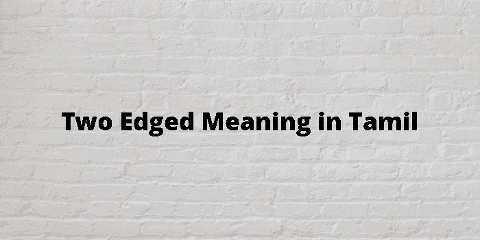 two edged