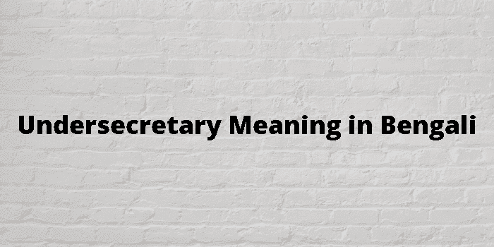 undersecretary