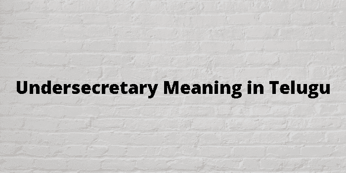 undersecretary