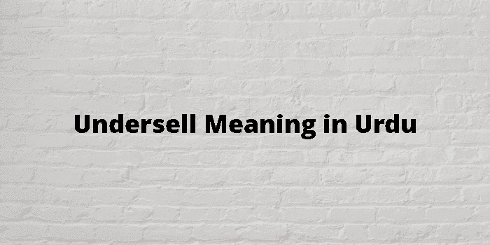 undersell