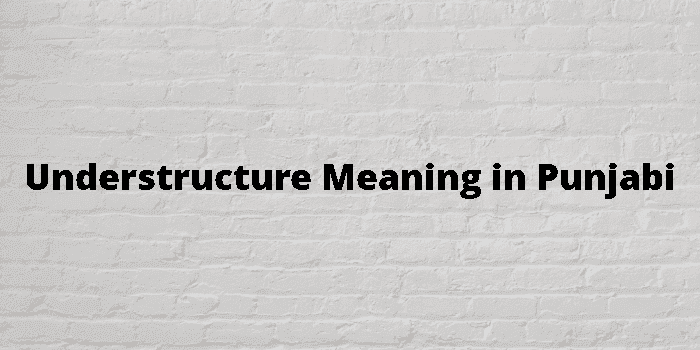 understructure