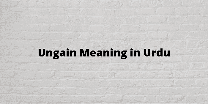 ungain