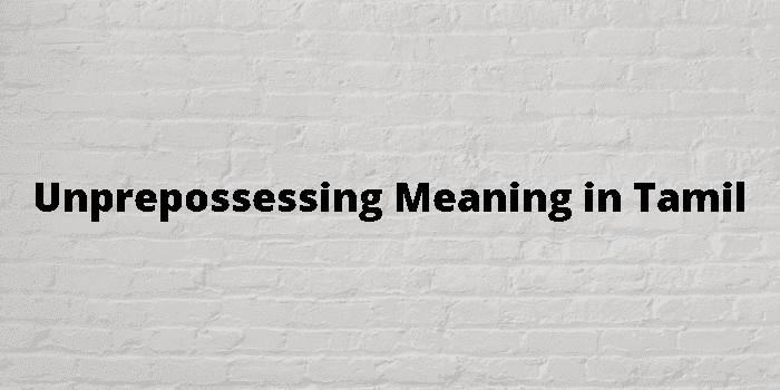 unprepossessing